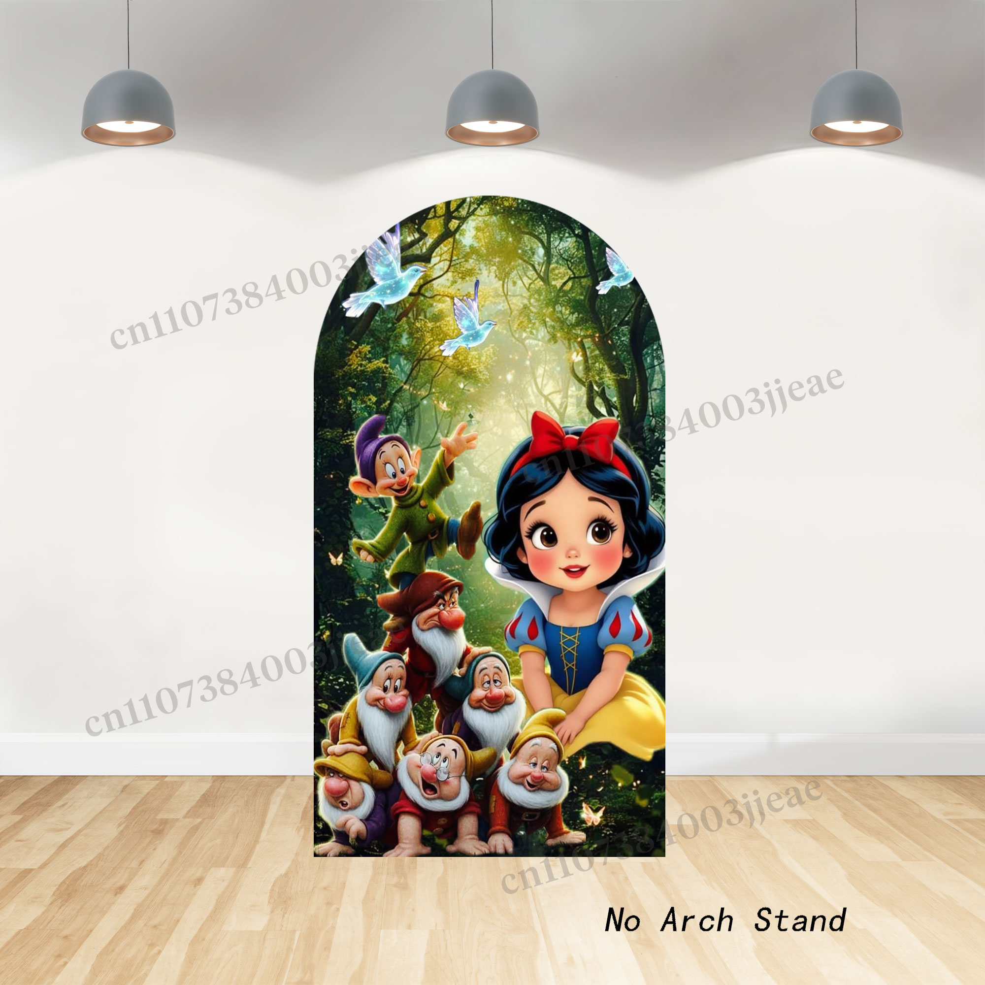 Baby Nursery Ideas Girl - Snow White Baby Backdrop Arch Cover