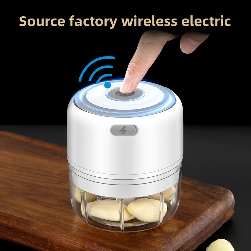 Baby Food Processor - Electric Mini Garlic Chopper 100/250ML USB