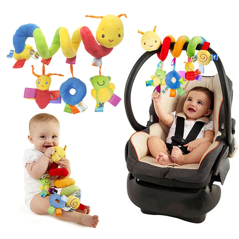 Baby Nursery Mobile - Baby Crib Hanging Rattles Toys Car