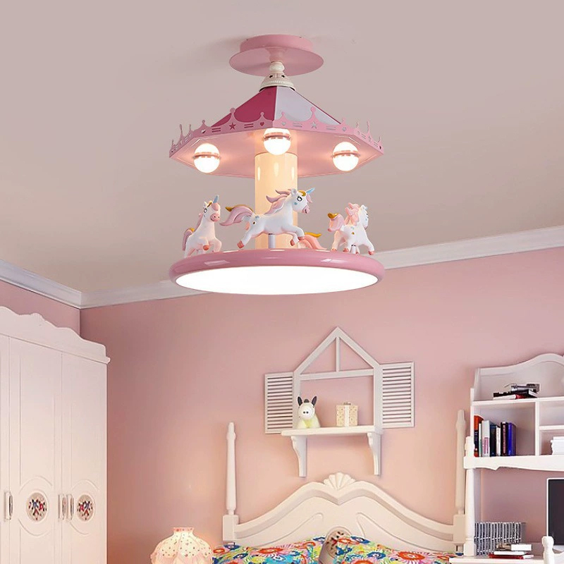Baby Nursery Pink - Princess Room Girl Bedroom Ceiling Lights
