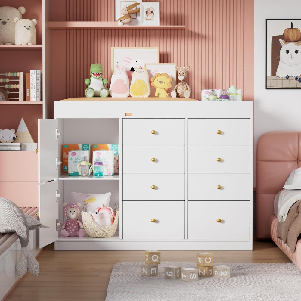 Baby Classic Nursery Dresser w - Baby Nursery Dresser Changing Table recension och pris