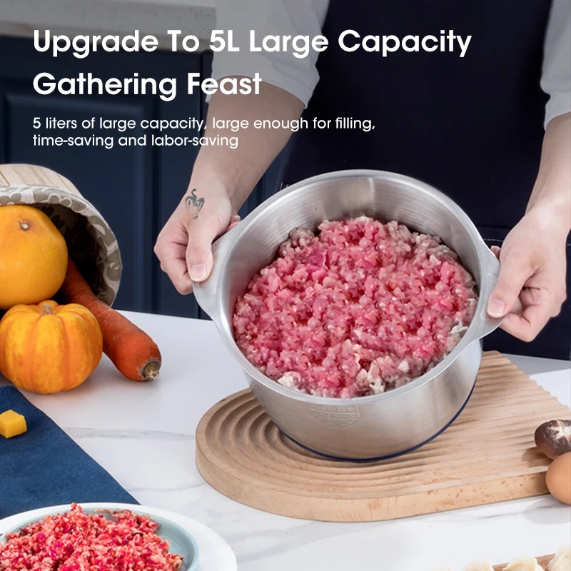 5L Electric Meat Grinders 304  - Baby Food Processor recension och pris