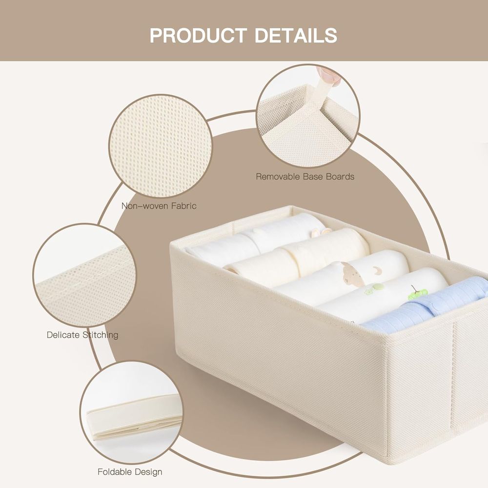 10 Pack Drawer Organizer for B - Baby Nursery Drawers recension och pris