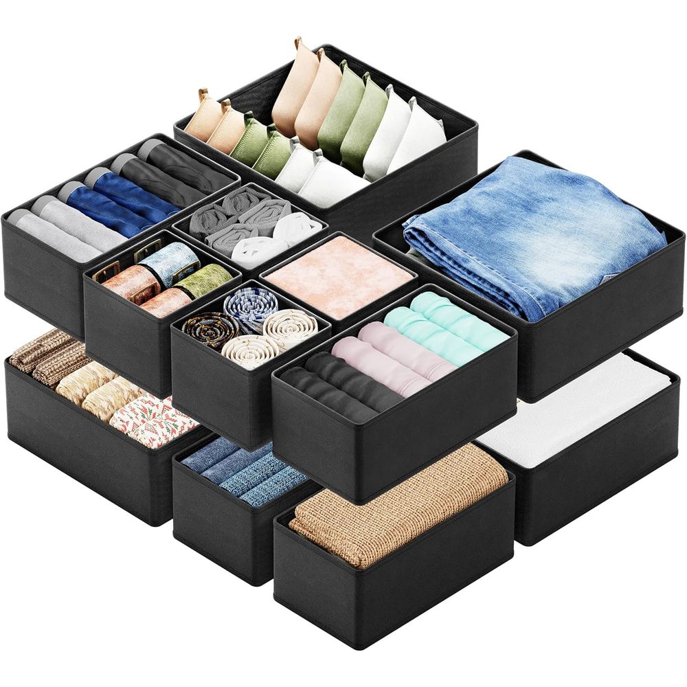 12 Pack Drawer Organizer Bins  - Baby Nursery Drawers recension och pris
