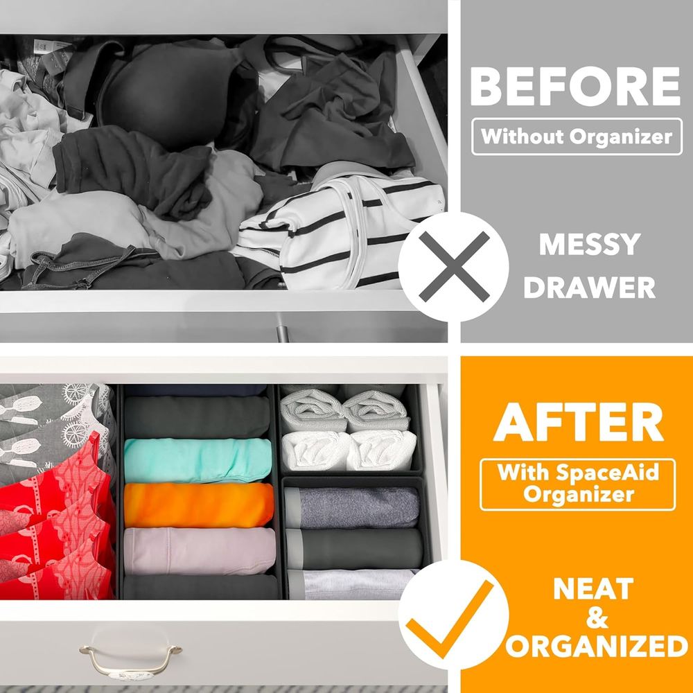 12 Pack Drawer Organizer Bins  - Baby Nursery Drawers recension och pris