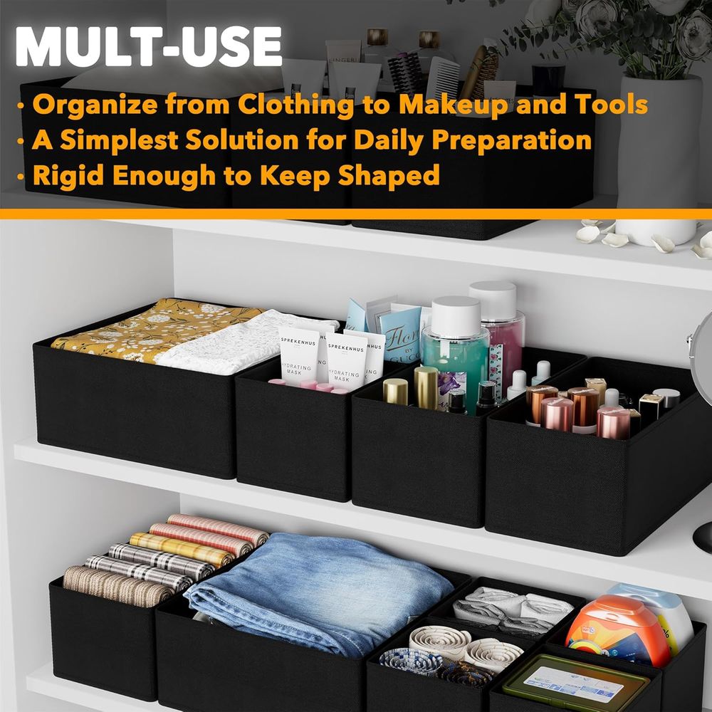 12 Pack Drawer Organizer Bins  - Baby Nursery Drawers recension och pris