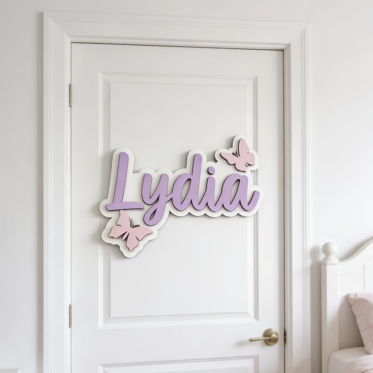 Personalized Blue & Pink Butte - Baby Nursery Toy recension och pris