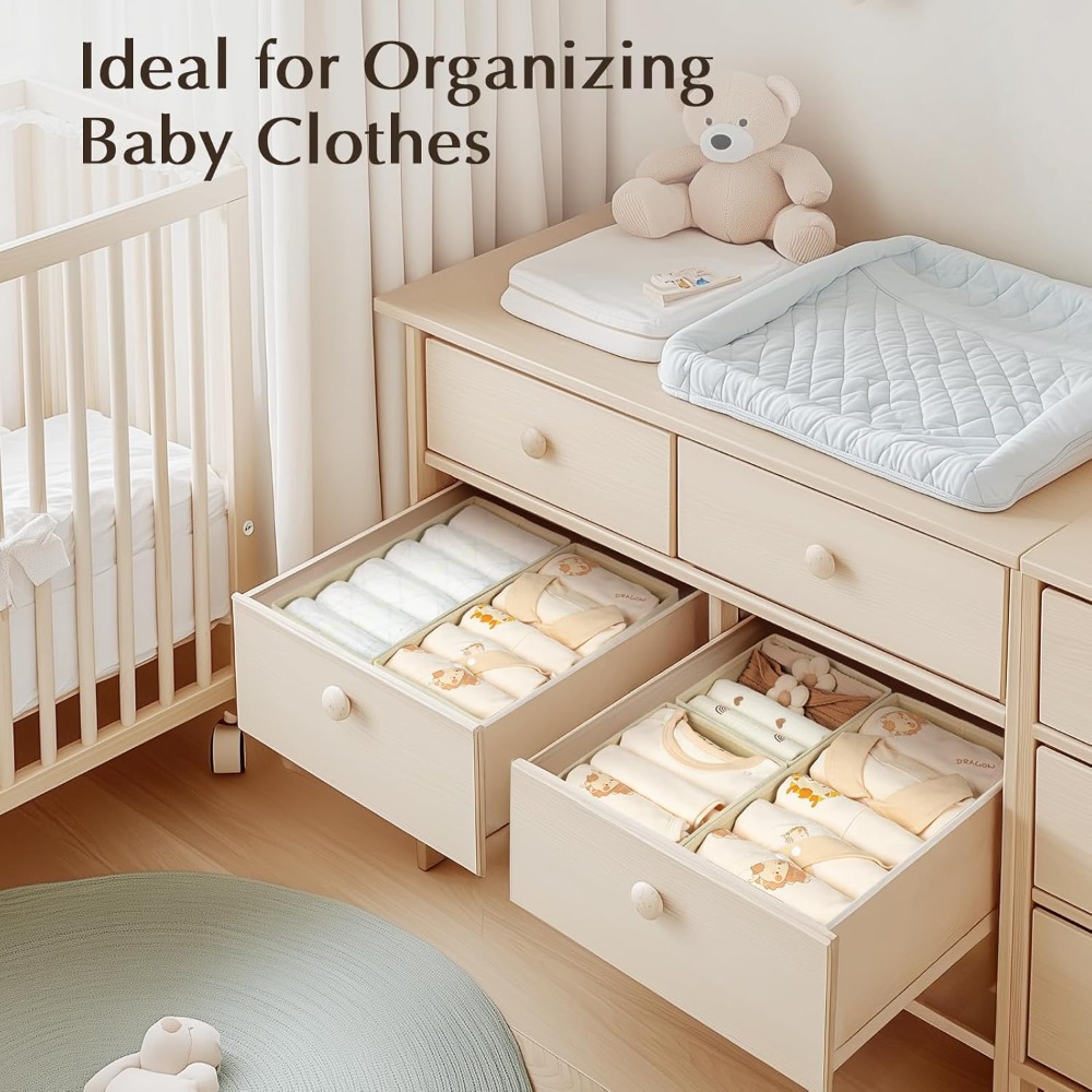 Drawer Organizers Clothes, Dre - Baby Nursery Drawers recension och pris