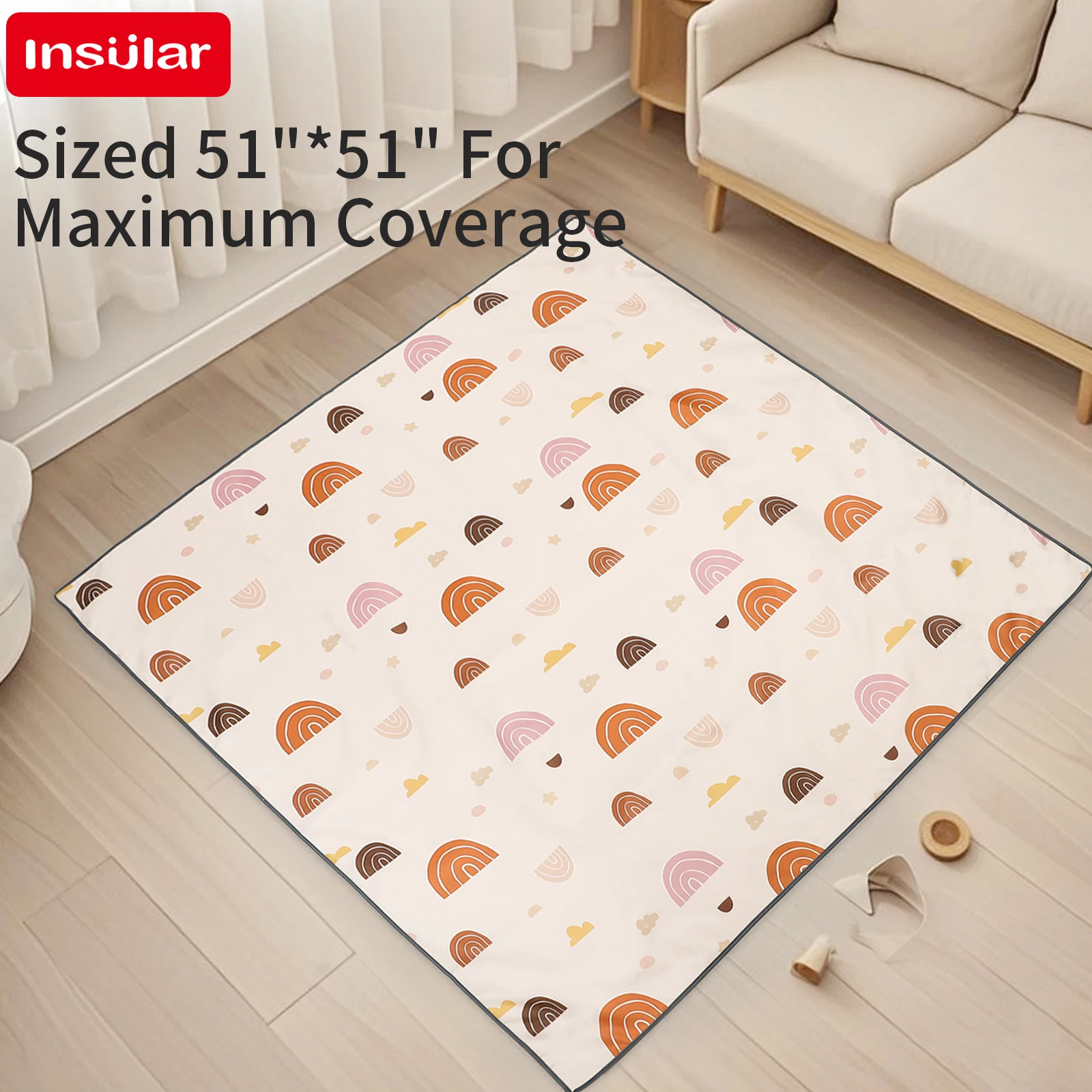 INSULAR Kids Educational Mattr - Baby Mattress Waterproof recension och pris