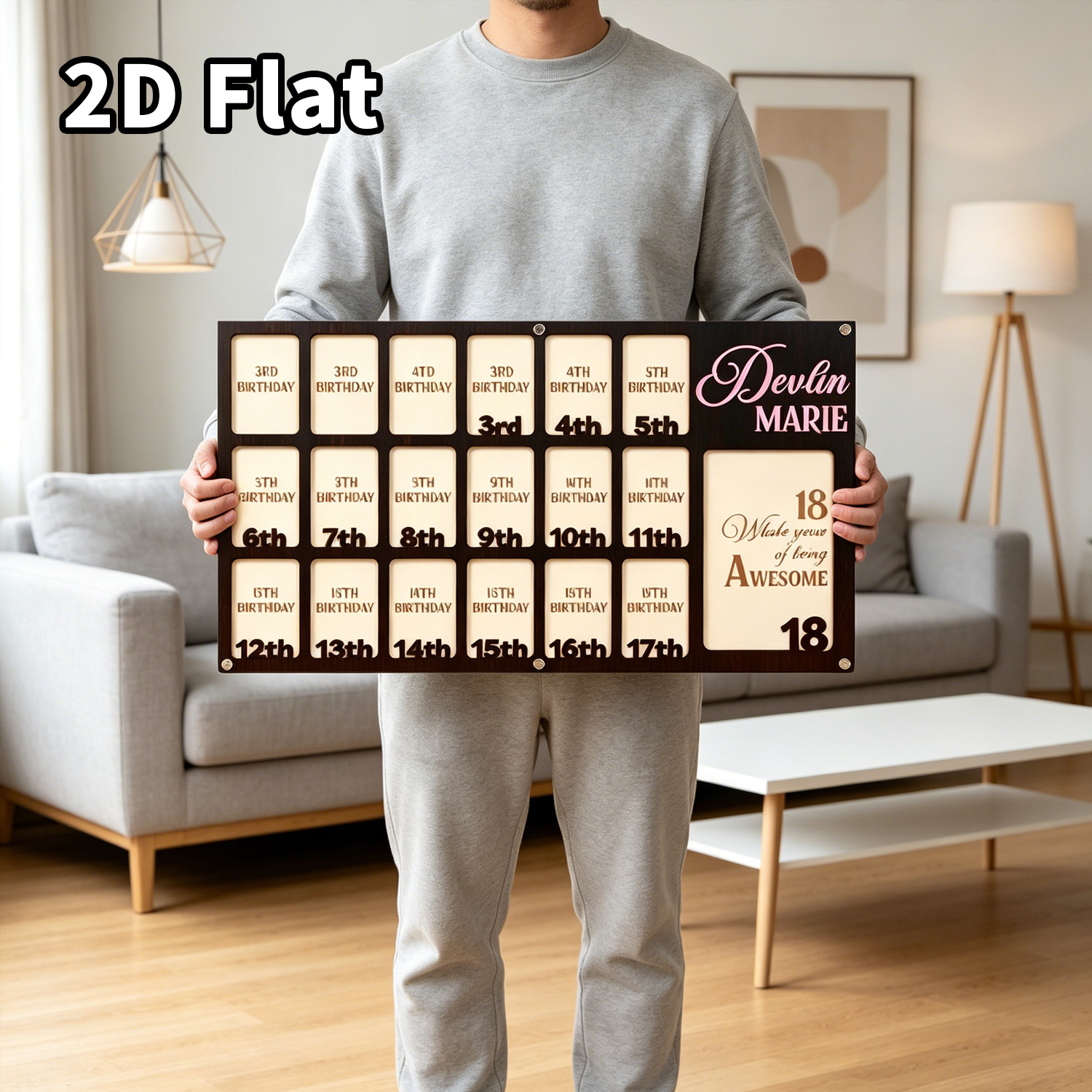 1Pc Custom Grade Photo Frame W - Baby Nursery Toy recension och pris