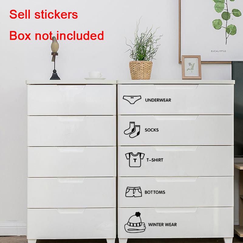 Kids' Room Organizer Stickers  - Baby Nursery Drawers recension och pris