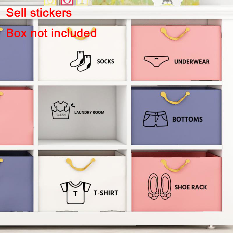 Kids' Room Organizer Stickers  - Baby Nursery Drawers recension och pris