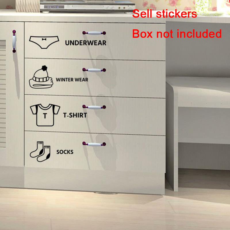 Kids' Room Organizer Stickers  - Baby Nursery Drawers recension och pris