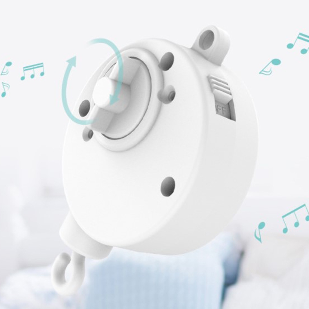 Infant Bell Rotary Wind-up Mus - Baby Nursery Mobile recension och pris