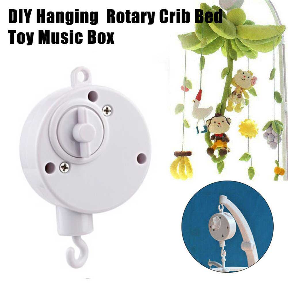 Infant Bell Rotary Wind-up Mus - Baby Nursery Mobile recension och pris