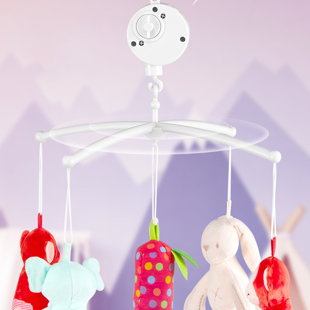 Infant Bell Rotary Wind-up Mus - Baby Nursery Mobile recension och pris