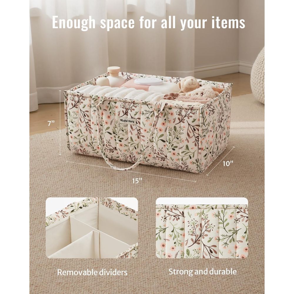 Diaper Caddy Organizer, Stylis - Baby Nursery Must Haves recension och pris