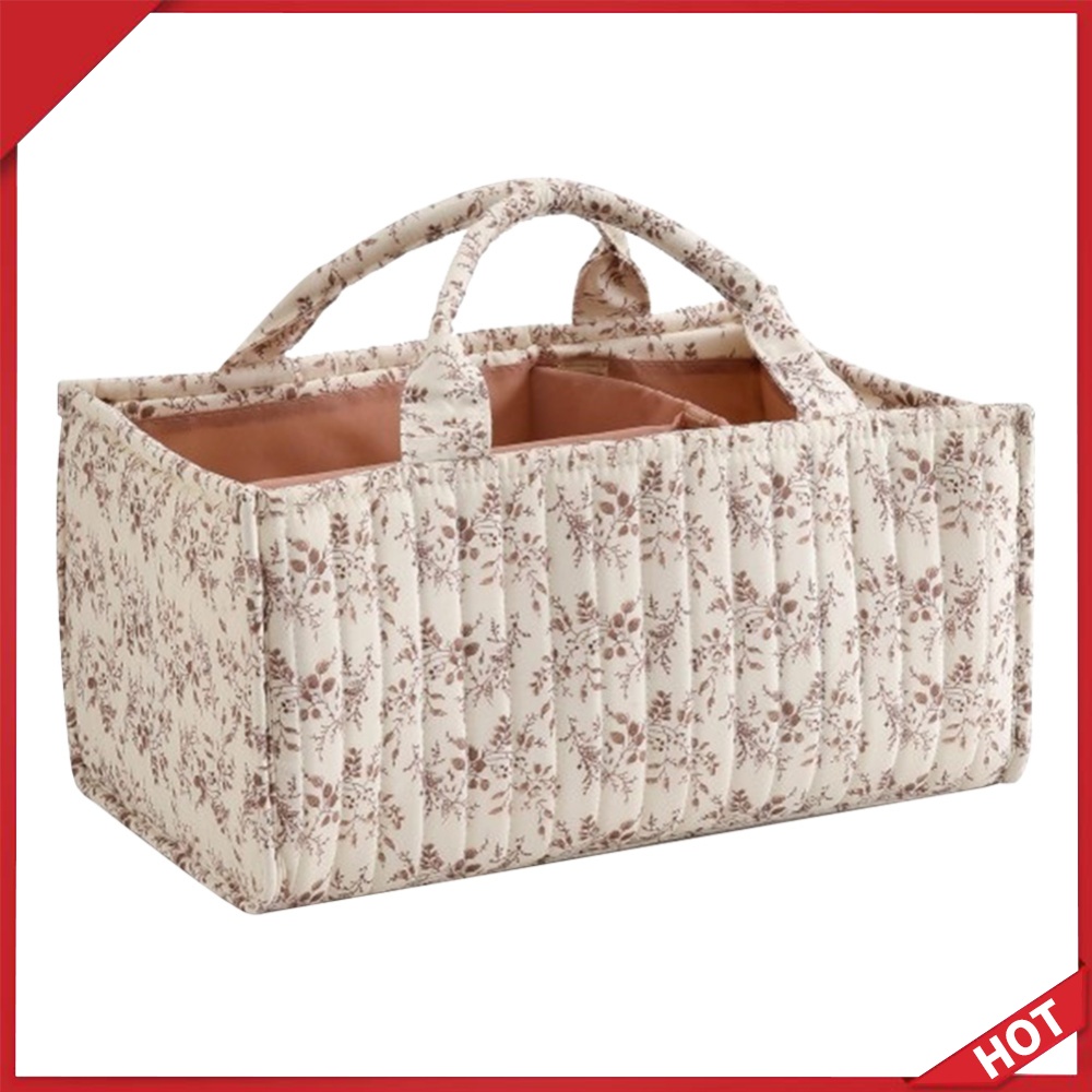Floral Nursery Storage Basket  - Baby Nursery Must Haves recension och pris