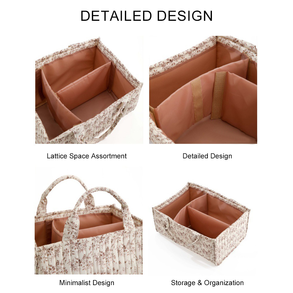 Floral Nursery Storage Basket  - Baby Nursery Must Haves recension och pris