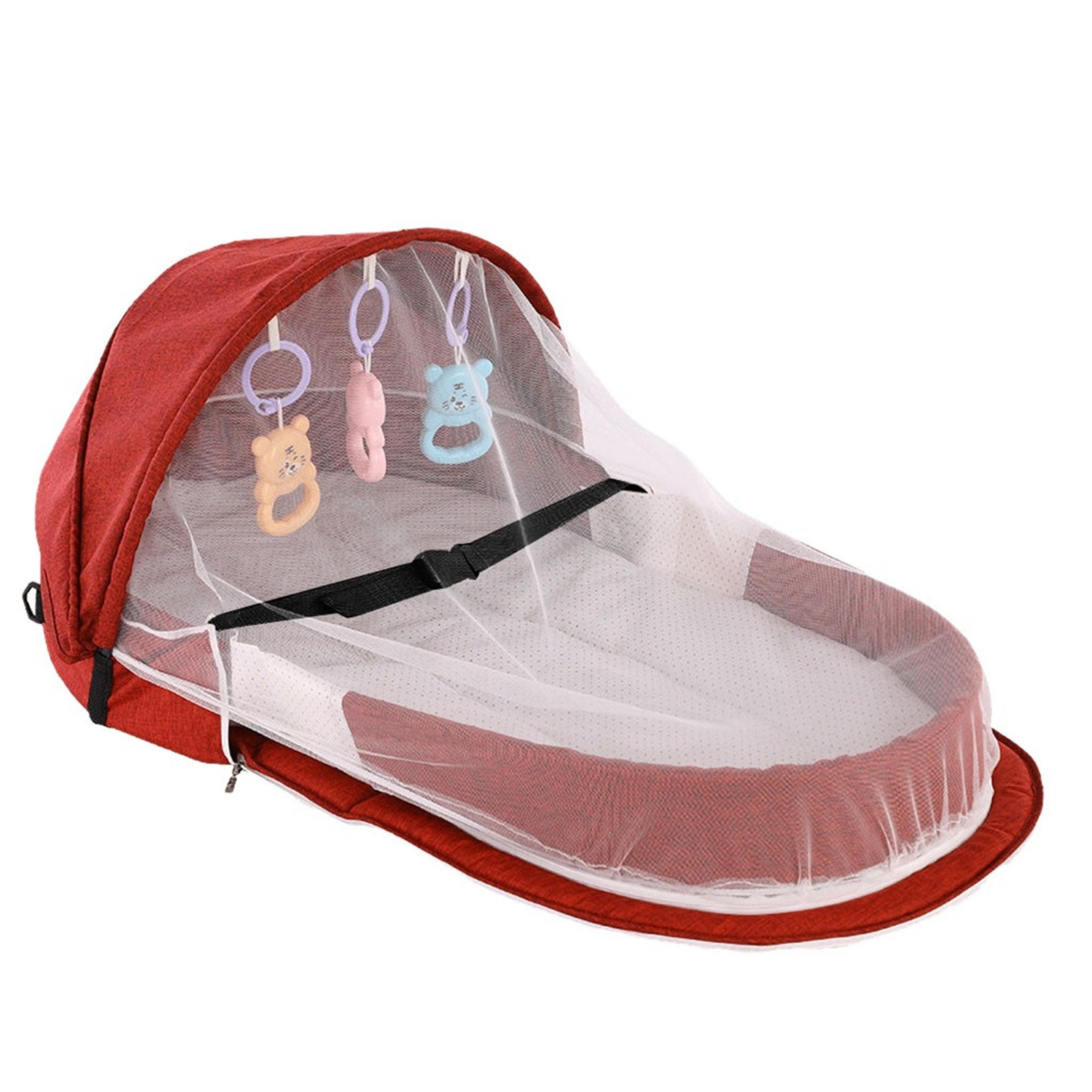 Baby Bed Folding Portable Baby - Baby Nursery Items recension och pris