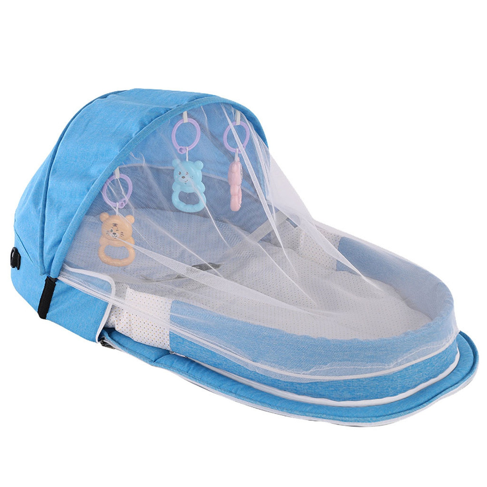 Baby Bed Folding Portable Baby - Baby Nursery Items recension och pris