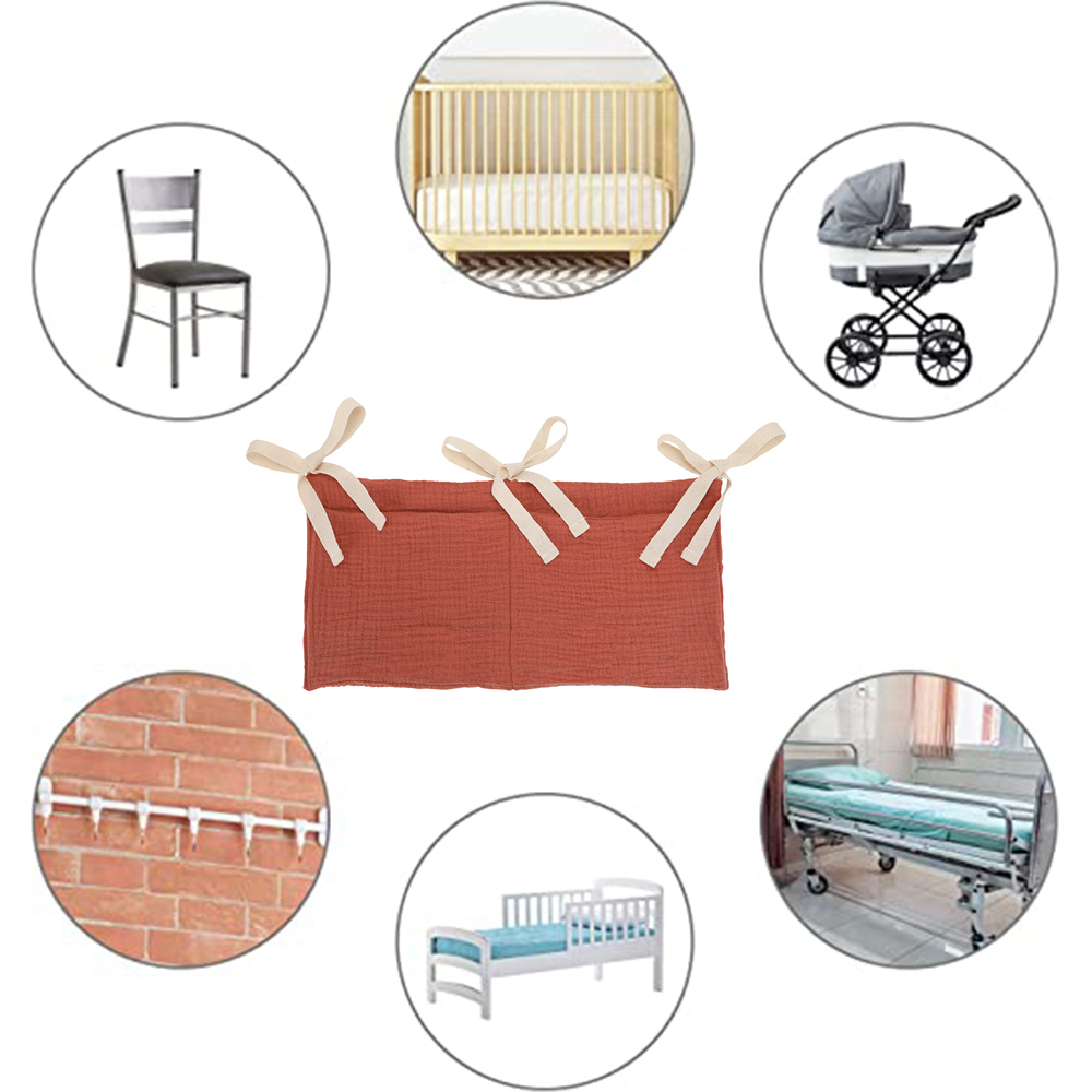 Baby Crib Organizer Cot Caddy  - Baby Nursery Items recension och pris