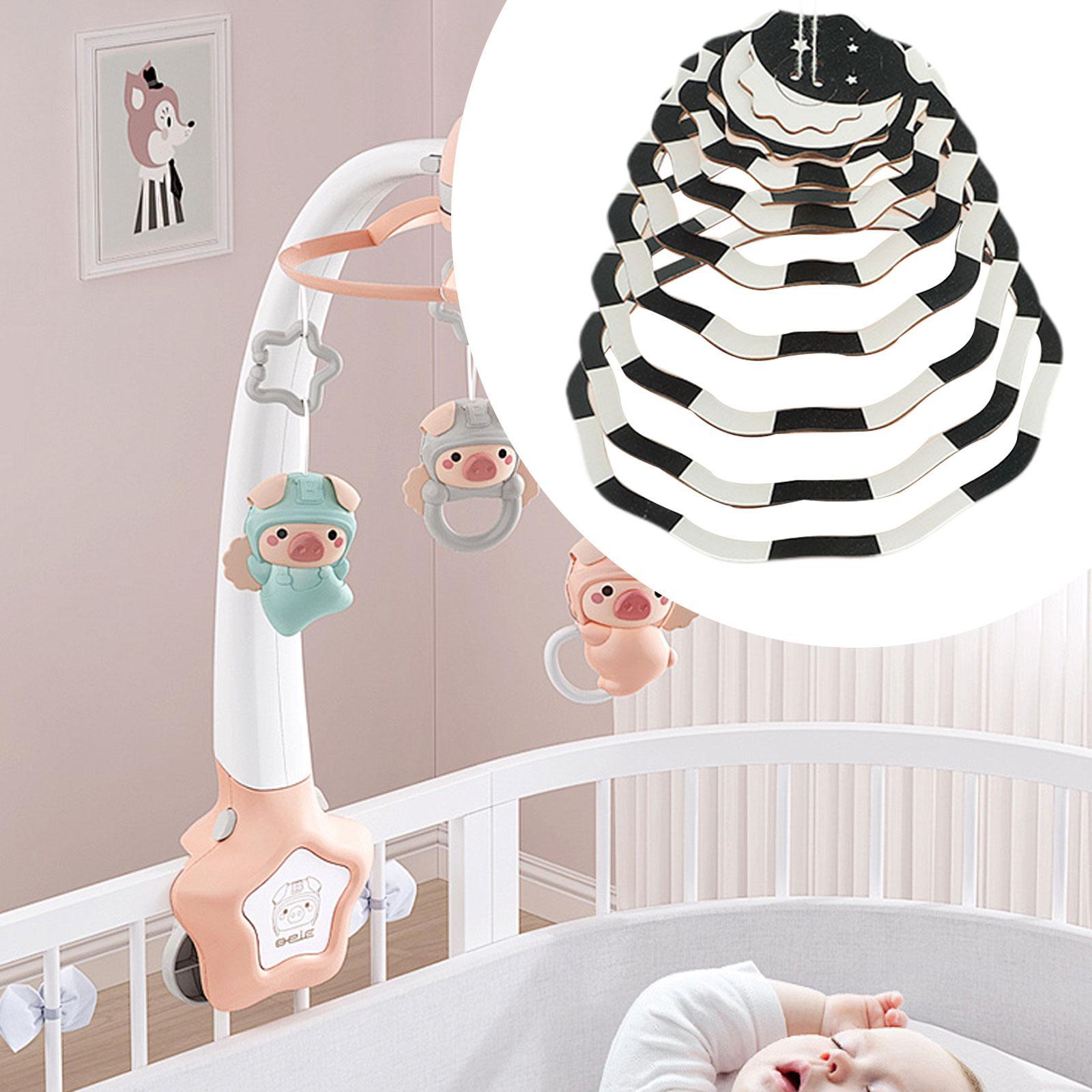 Crib Mobile Sensory Toy ,Black - Baby Nursery Mobile recension och pris