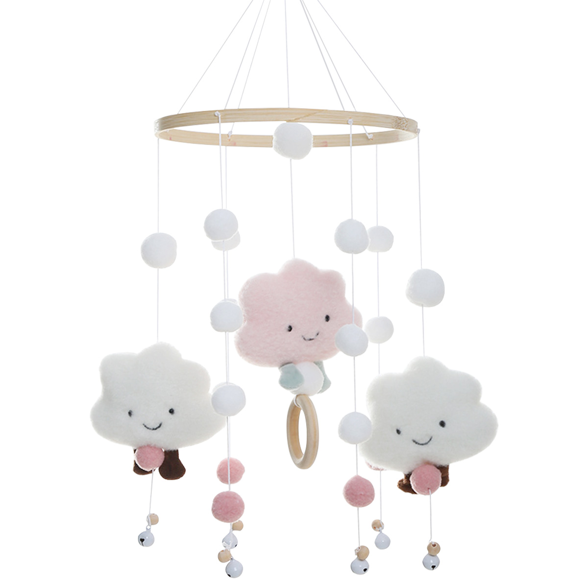 Mobile Wind Chimes with Cloud  - Baby Nursery Mobile recension och pris