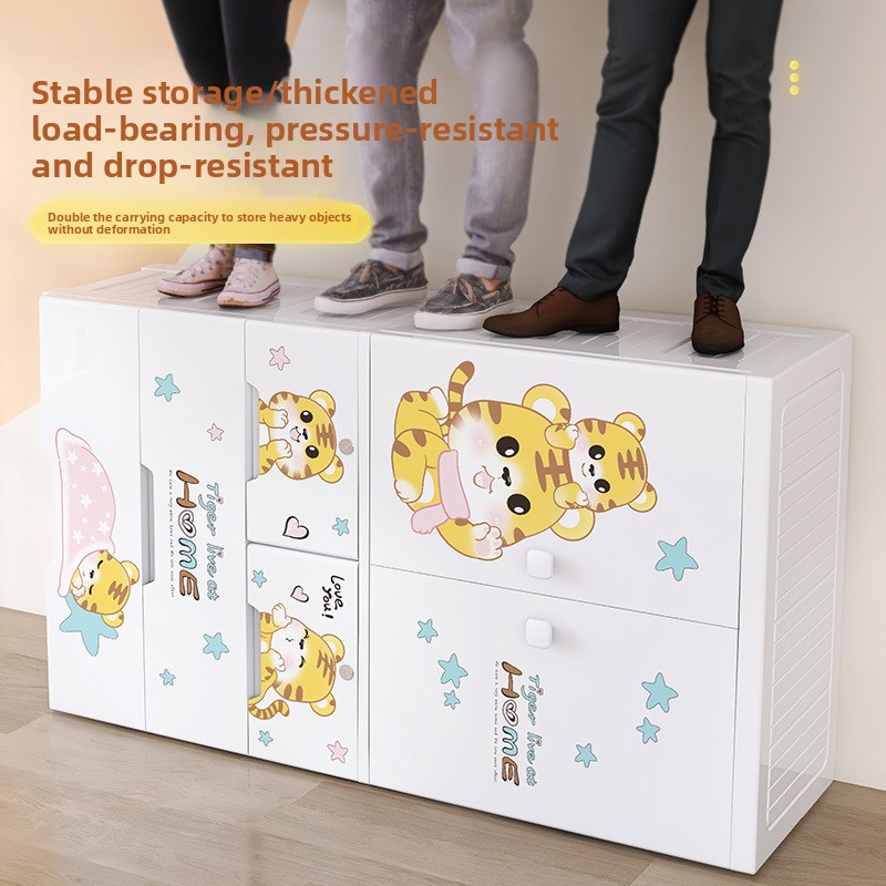 Thickened 5-Drawer Plastic Sto - Baby Nursery Drawers recension och pris