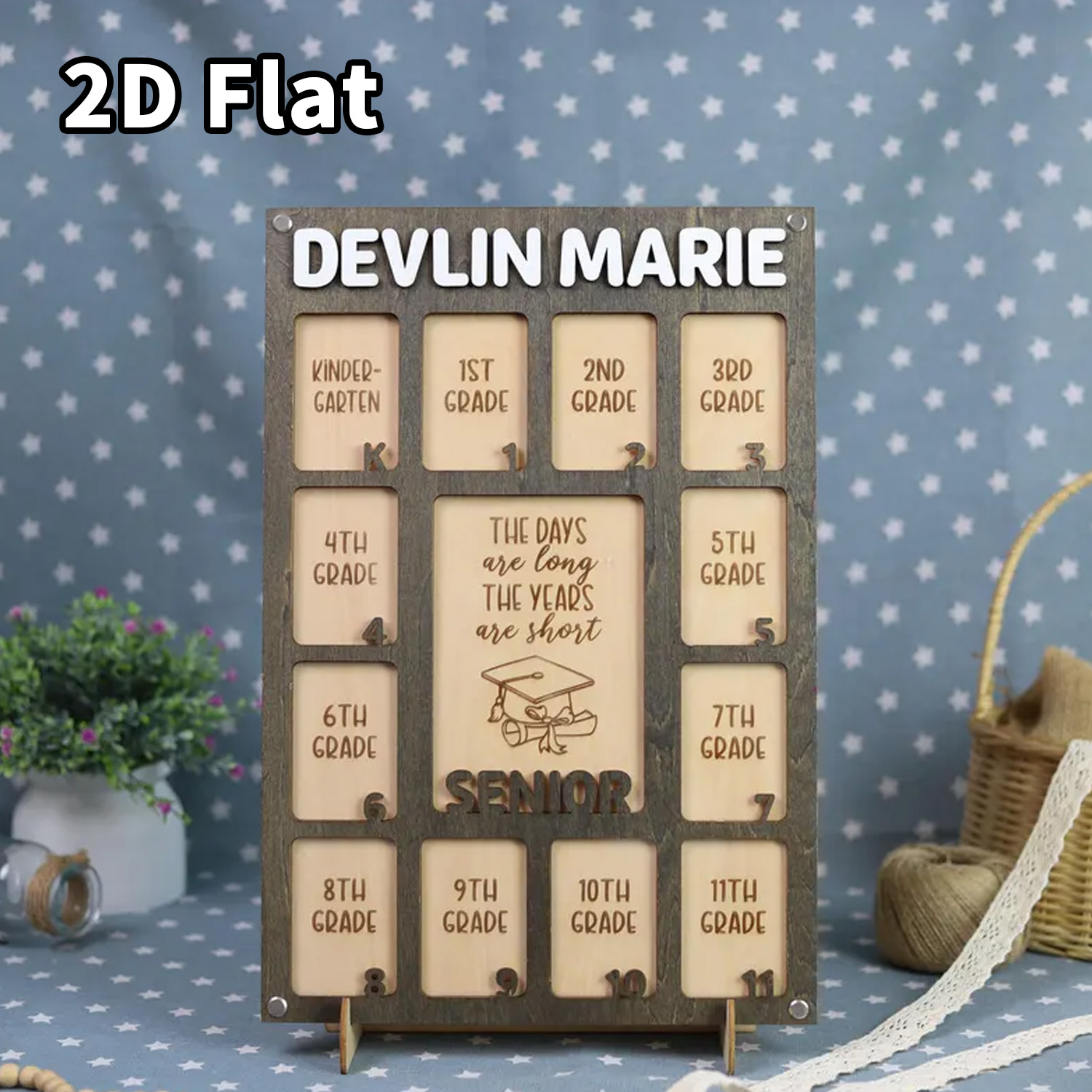 1Pc Custom Grade Photo Frame W - Baby Nursery Toy recension och pris