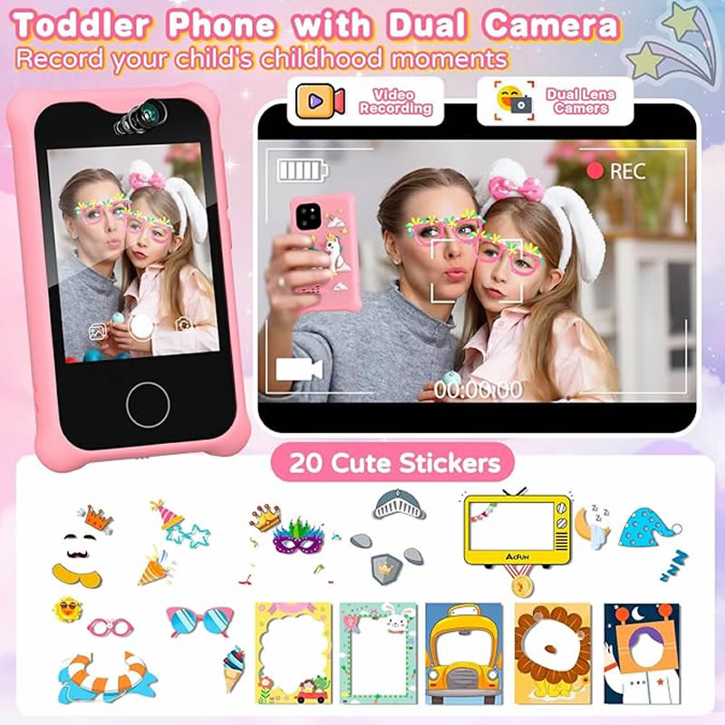 Digital Camera Kids Smart Phon - Baby Nursery Mobile recension och pris