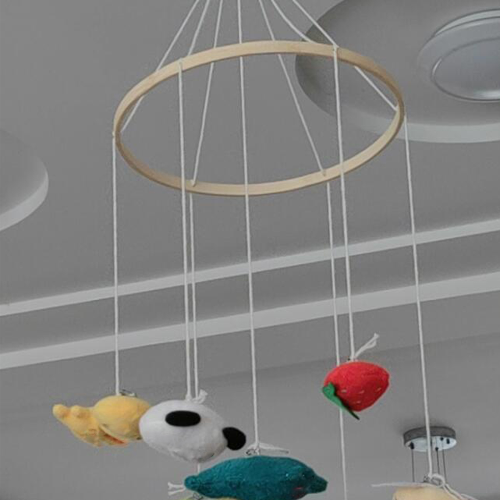Bamboo Mobile Frame Hanging Cr - Baby Nursery Mobile recension och pris