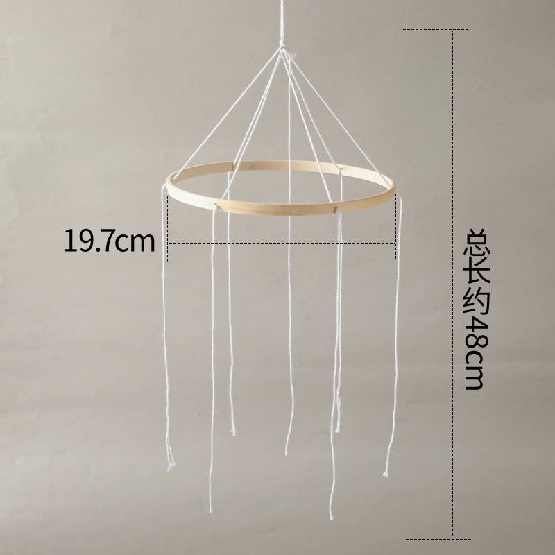 Bamboo Mobile Frame Hanging Cr - Baby Nursery Mobile recension och pris