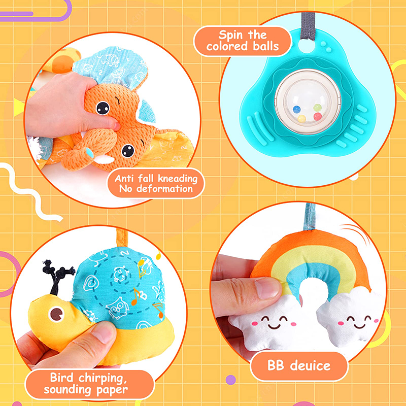 Car Seat Toys Infant Color Ele - Baby Nursery Mobile recension och pris