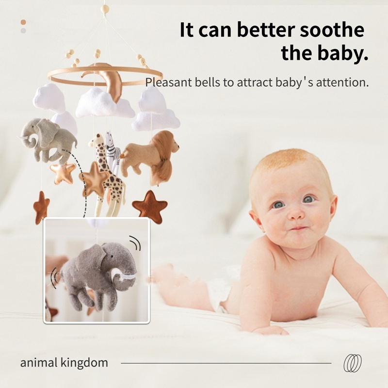 Hot Sale Nordic Handmade Felt  - Baby Nursery Mobile recension och pris