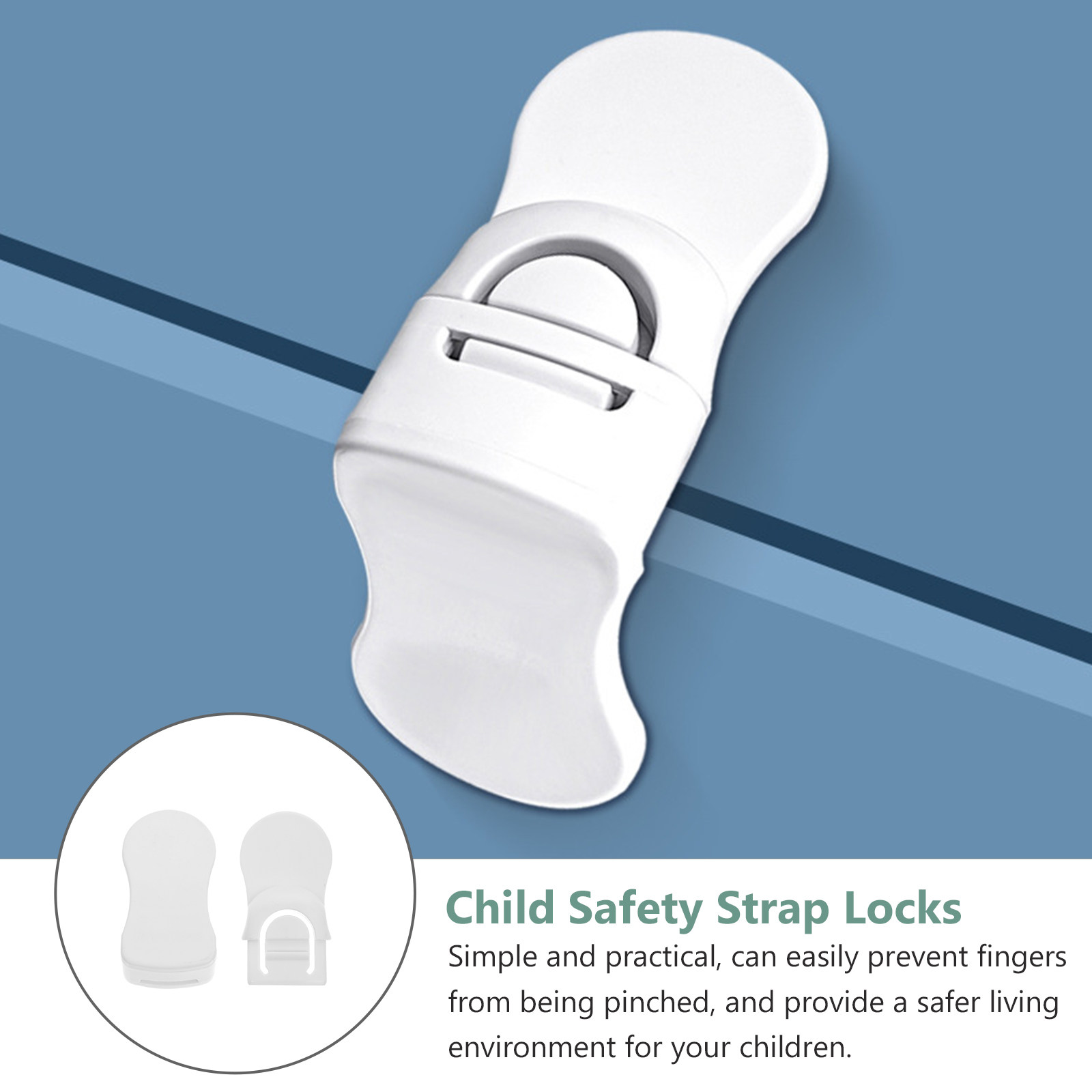 6Pcs Childproof Cabinet Locks  - Baby Nursery Drawers recension och pris